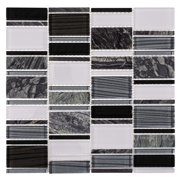 Andova Tiles SAMPLE-Vivika Glass and Stone Mosaic Wall Tile SAM-ANDVIV952 - main